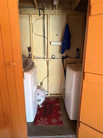 a view of washer and dryer