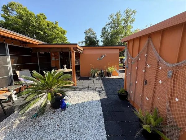 a view of a entryway door of the house
