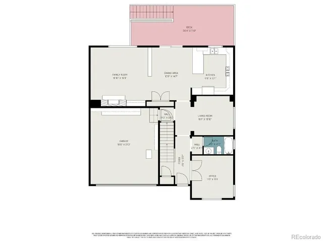 a picture of a bench in front of door