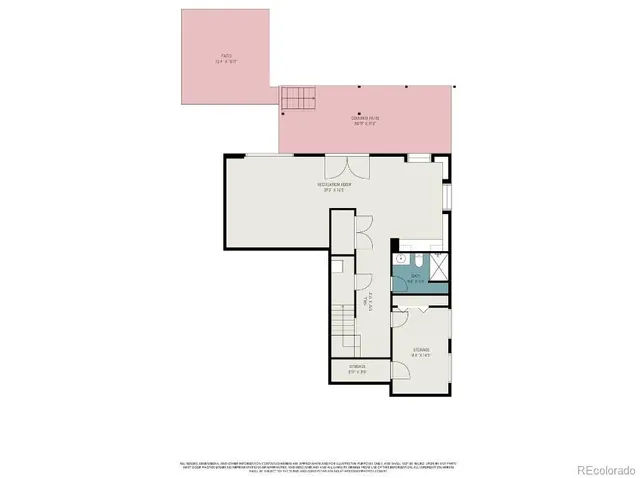 a picture of a bench in front of door