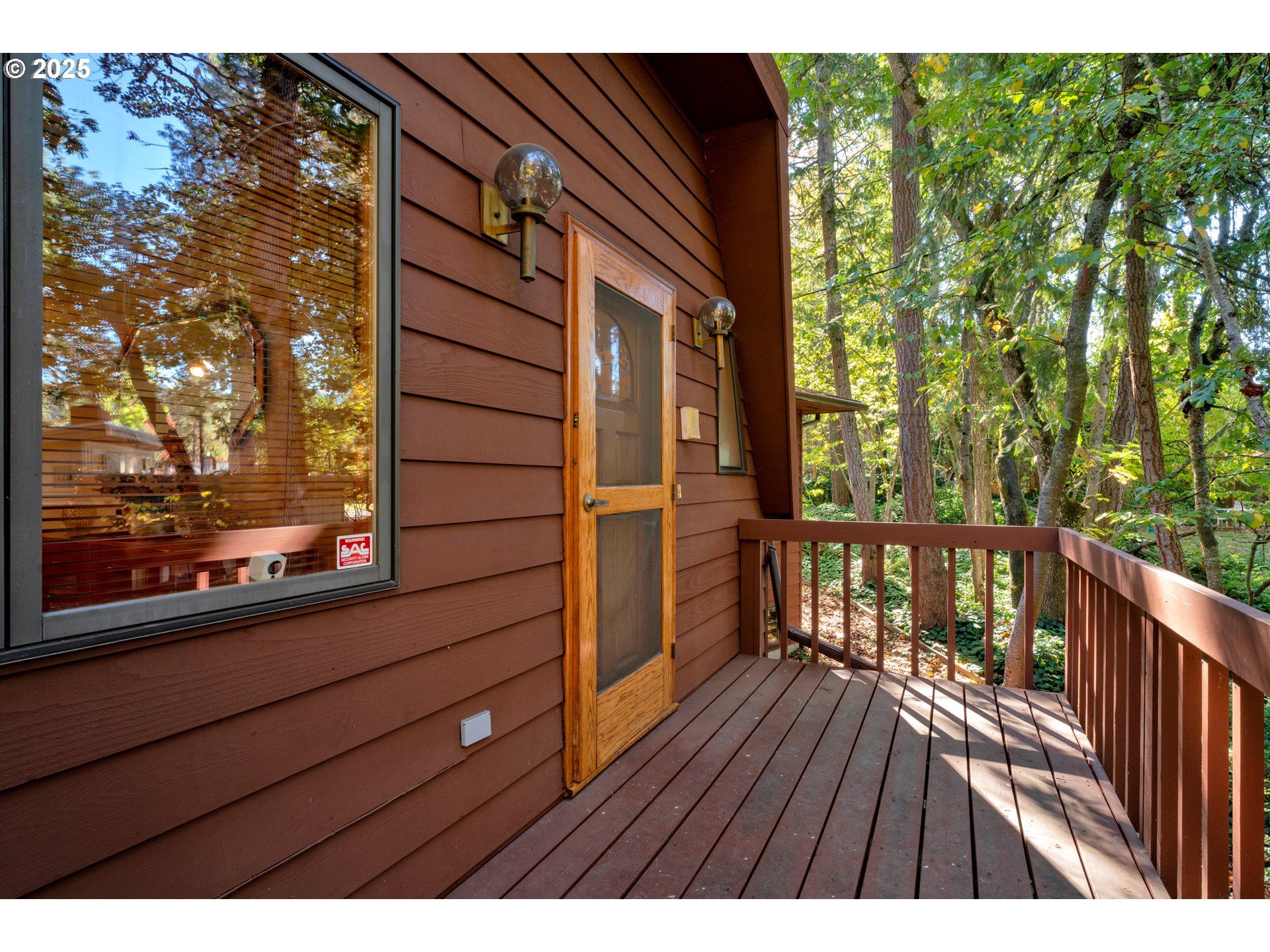 434 East 39th Avenue Eugene, OR 97405 - Photo 43 of 48 a view of balcony with wooden floor