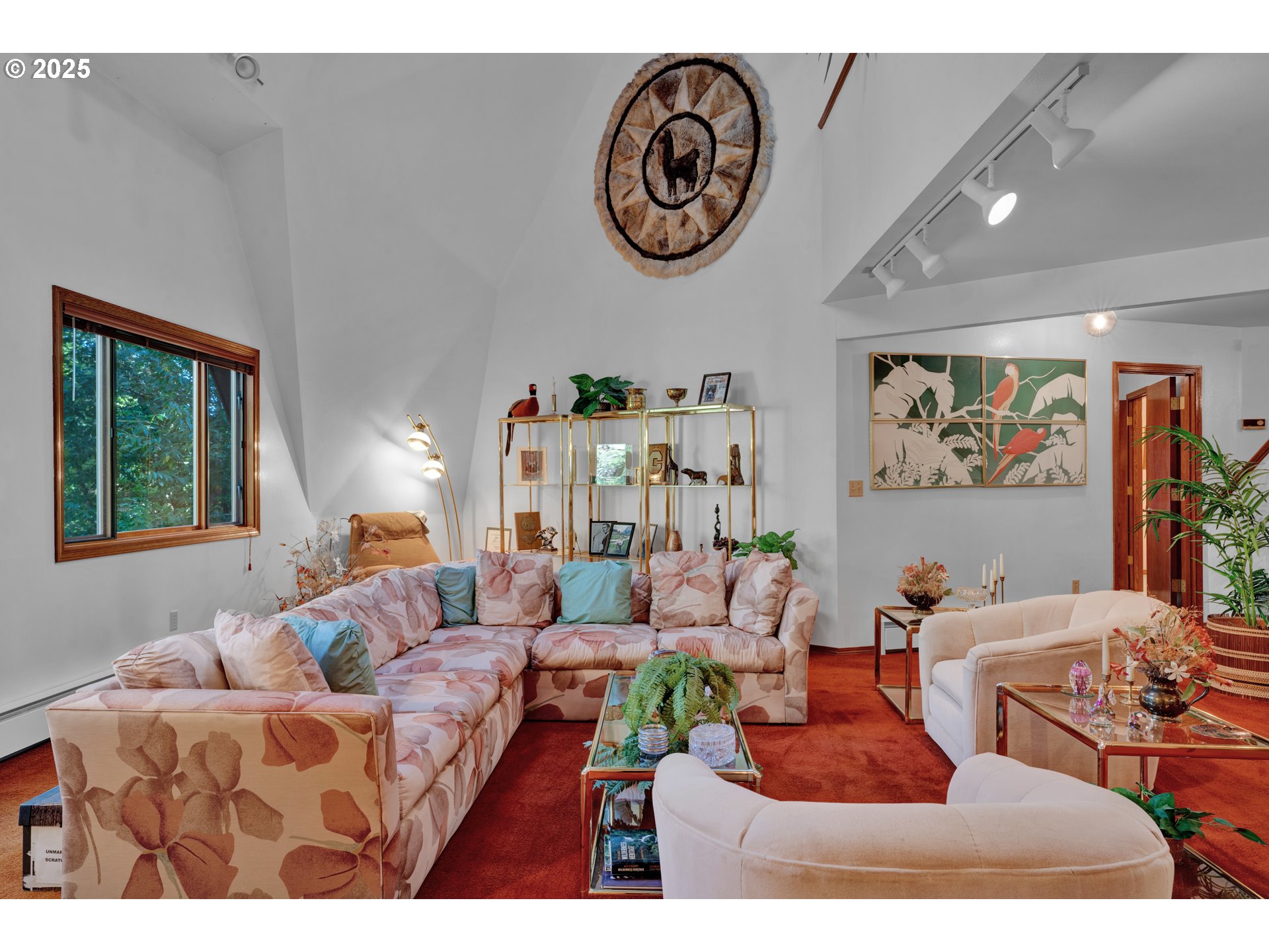 434 East 39th Avenue Eugene, OR 97405 - Photo 5 of 48 a living room with furniture a large window and a clock