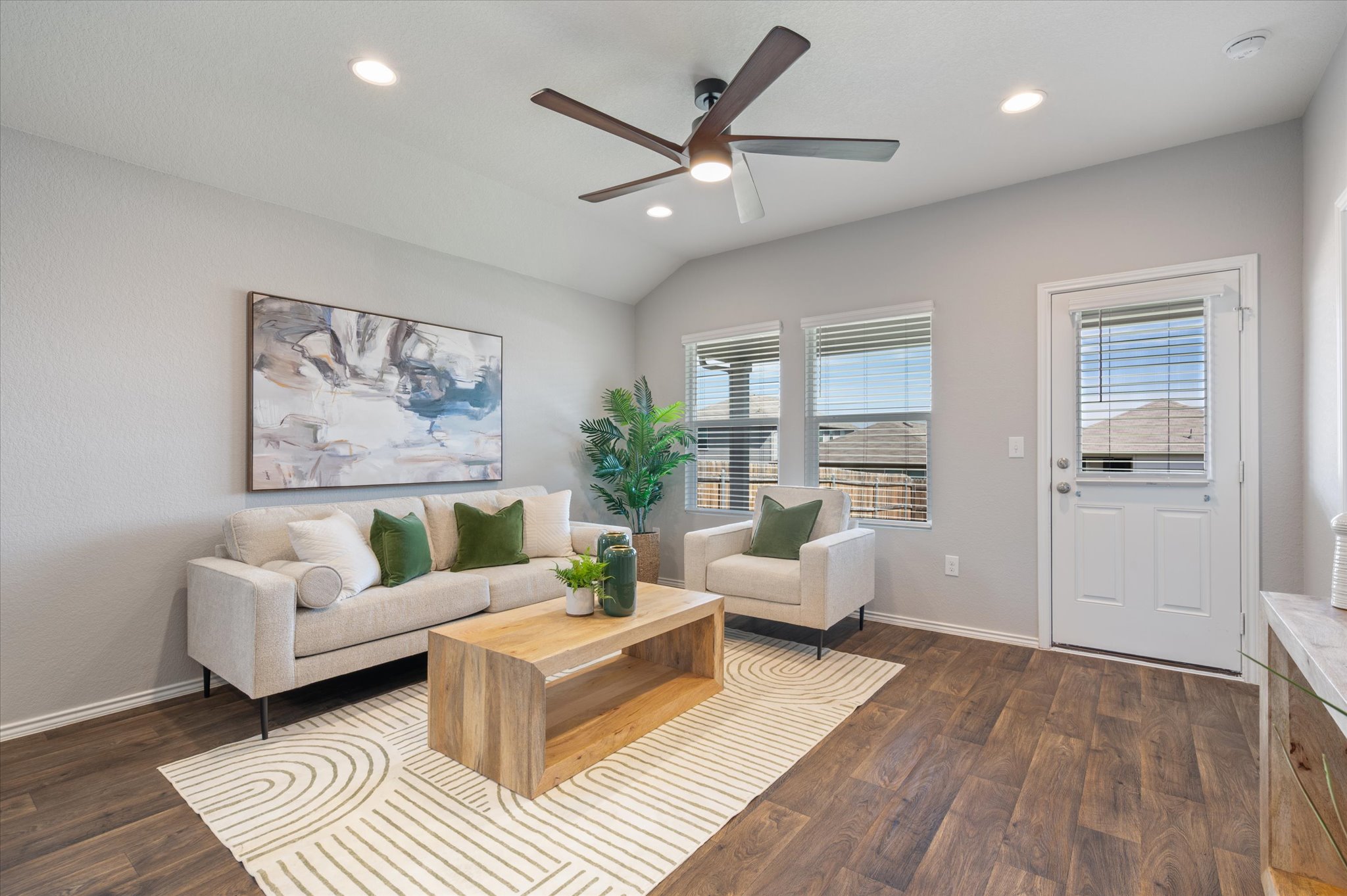 15003 Tuff Road Manor, TX 78653 - Photo 4 of 27 a living room with furniture and white walls