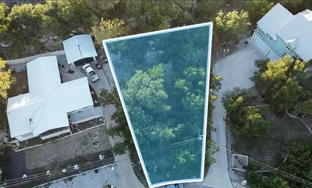 an aerial view of house with outdoor space