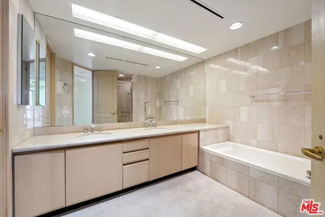 a view of an empty room with a sliding door