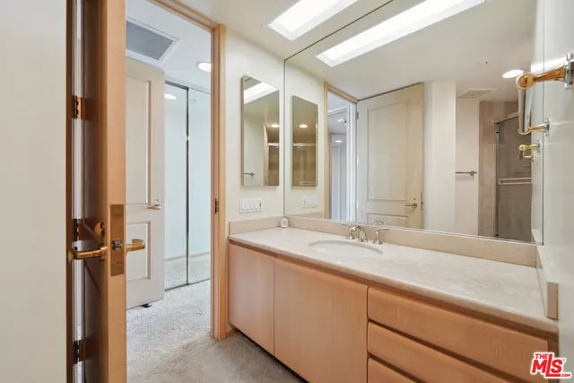 a view of a city with tall buildings