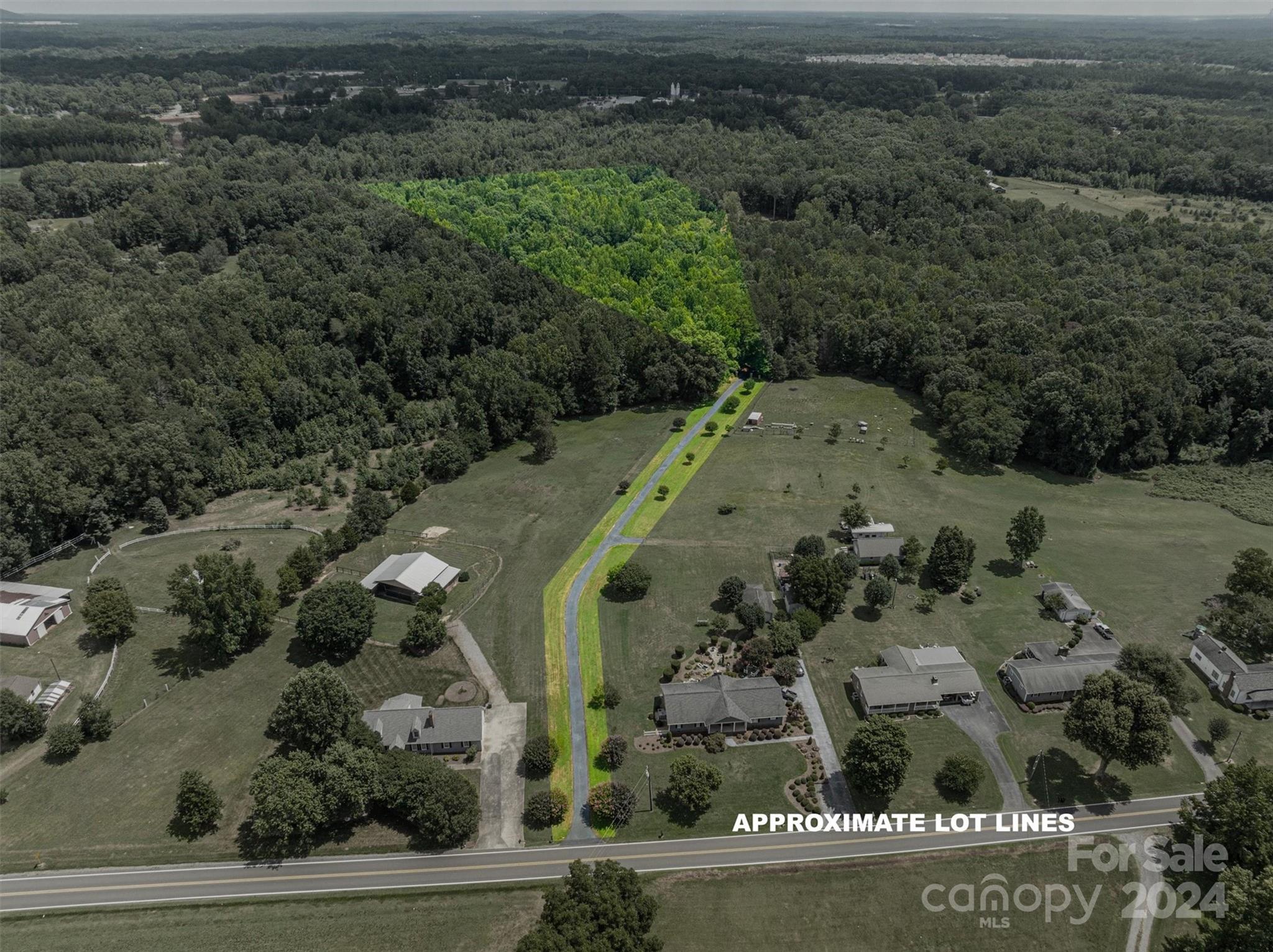 459 Patrick Road Gastonia, NC 28056 - Photo 3 of 39 an aerial view of a house with a yard
