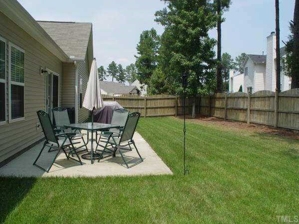 5516 Enoree Lane Raleigh, NC 27616 - Photo 9 of 9 Fenced backyard