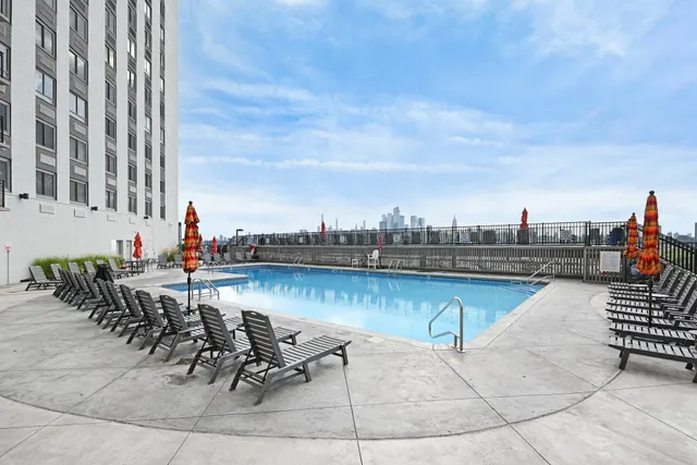 a view of a terrace with sitting area