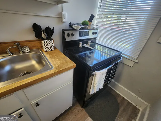 a close view of sink and couch