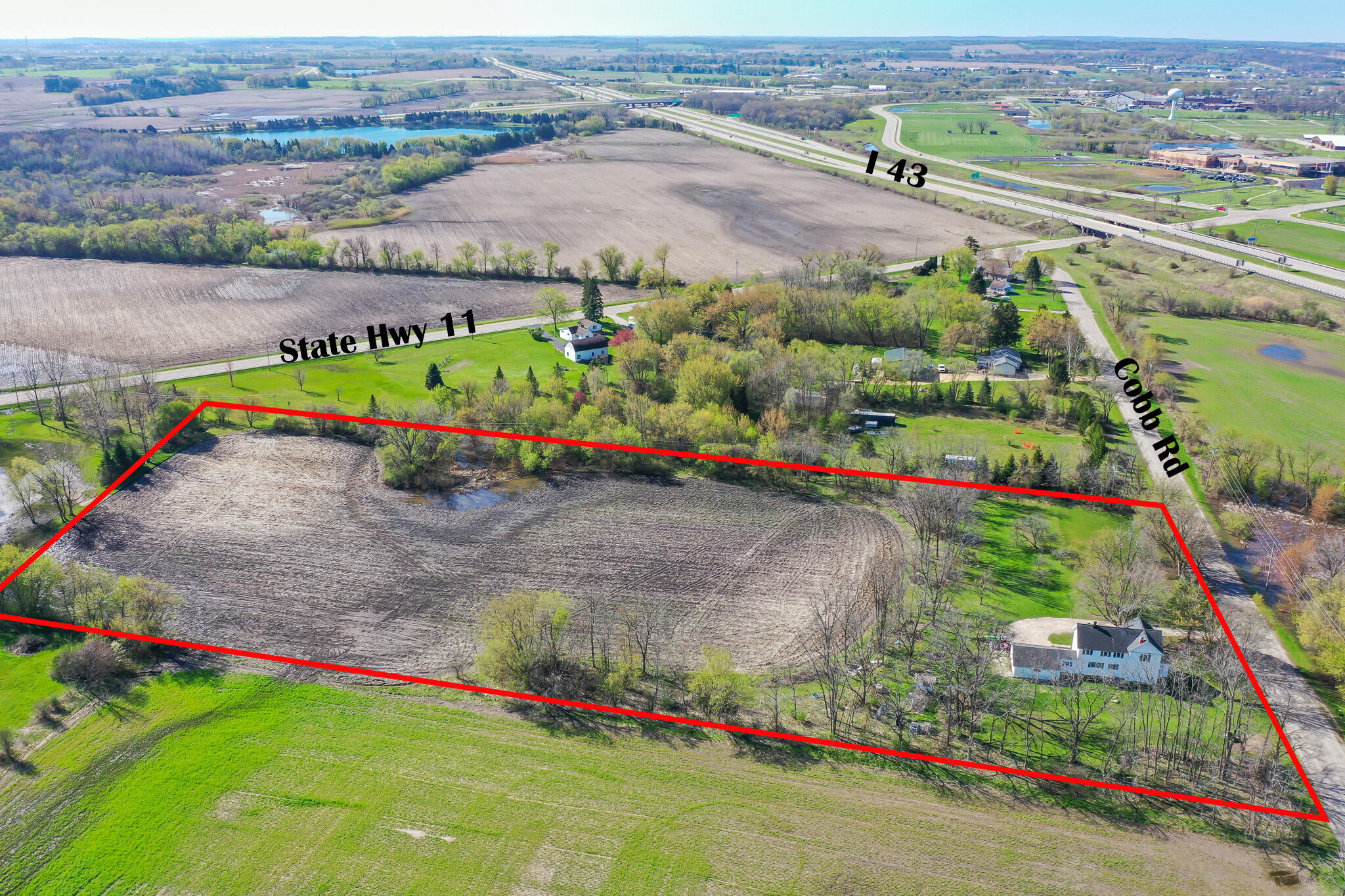 N5364 Cobb Road Lafayette, WI 53121 - Photo 2 of 38 6.7 Acres