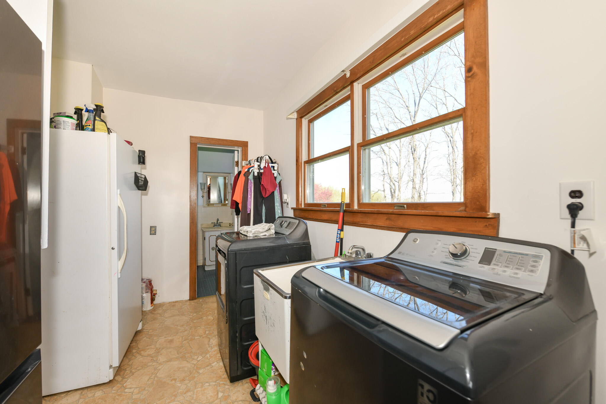 N5364 Cobb Road Lafayette, WI 53121 - Photo 21 of 38 Upper Level Laundry