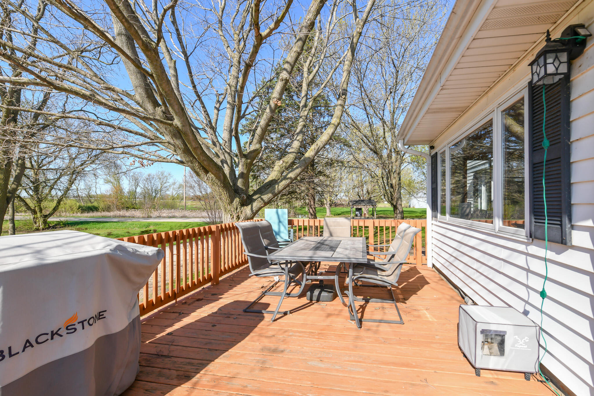 N5364 Cobb Road Lafayette, WI 53121 - Photo 23 of 38 Front Deck