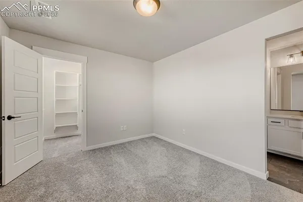 a view of empty room