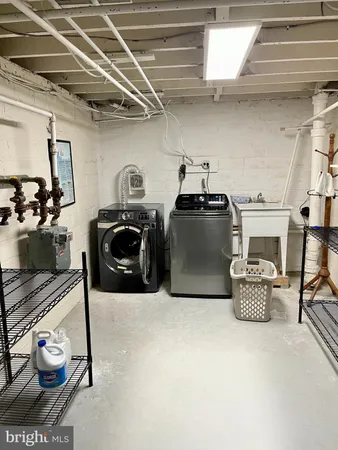 a front view of a building