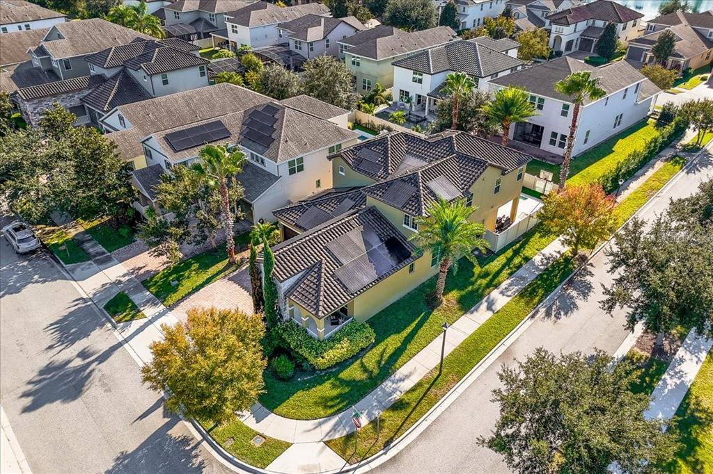 8746 Crescendo Avenue Windermere, FL 34786 - Photo 45 of 56 an aerial view of residential houses with yard