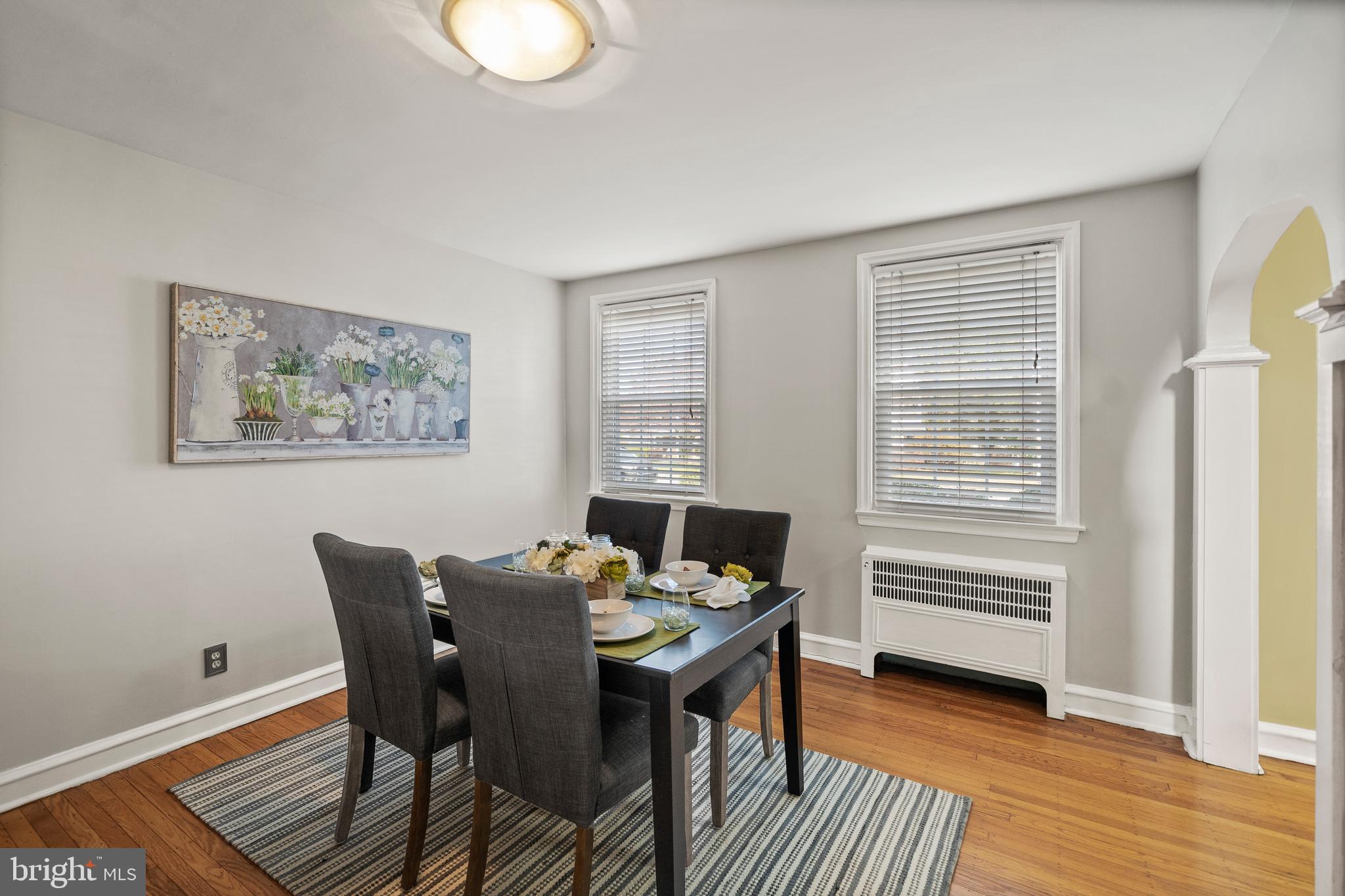302 Shelbourne Road Havertown, PA 19083 - Photo 5 of 45 a view of a dining room with furniture and wooden floor