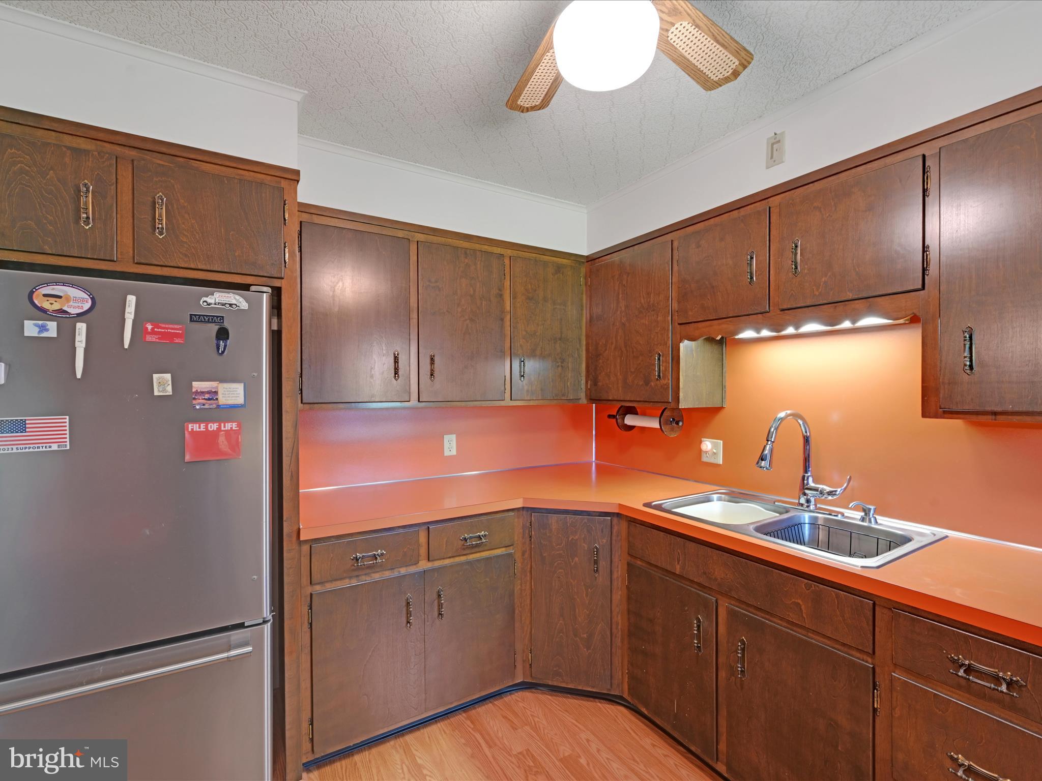 858 Hill Road Ashland, PA 17921 - Photo 12 of 41 a kitchen with stainless steel appliances granite countertop a refrigerator and a sink