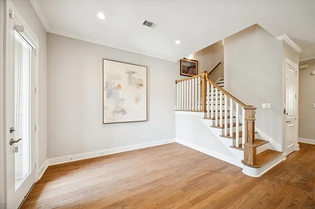 a open kitchen with stainless steel appliances granite countertop a sink stove and refrigerator