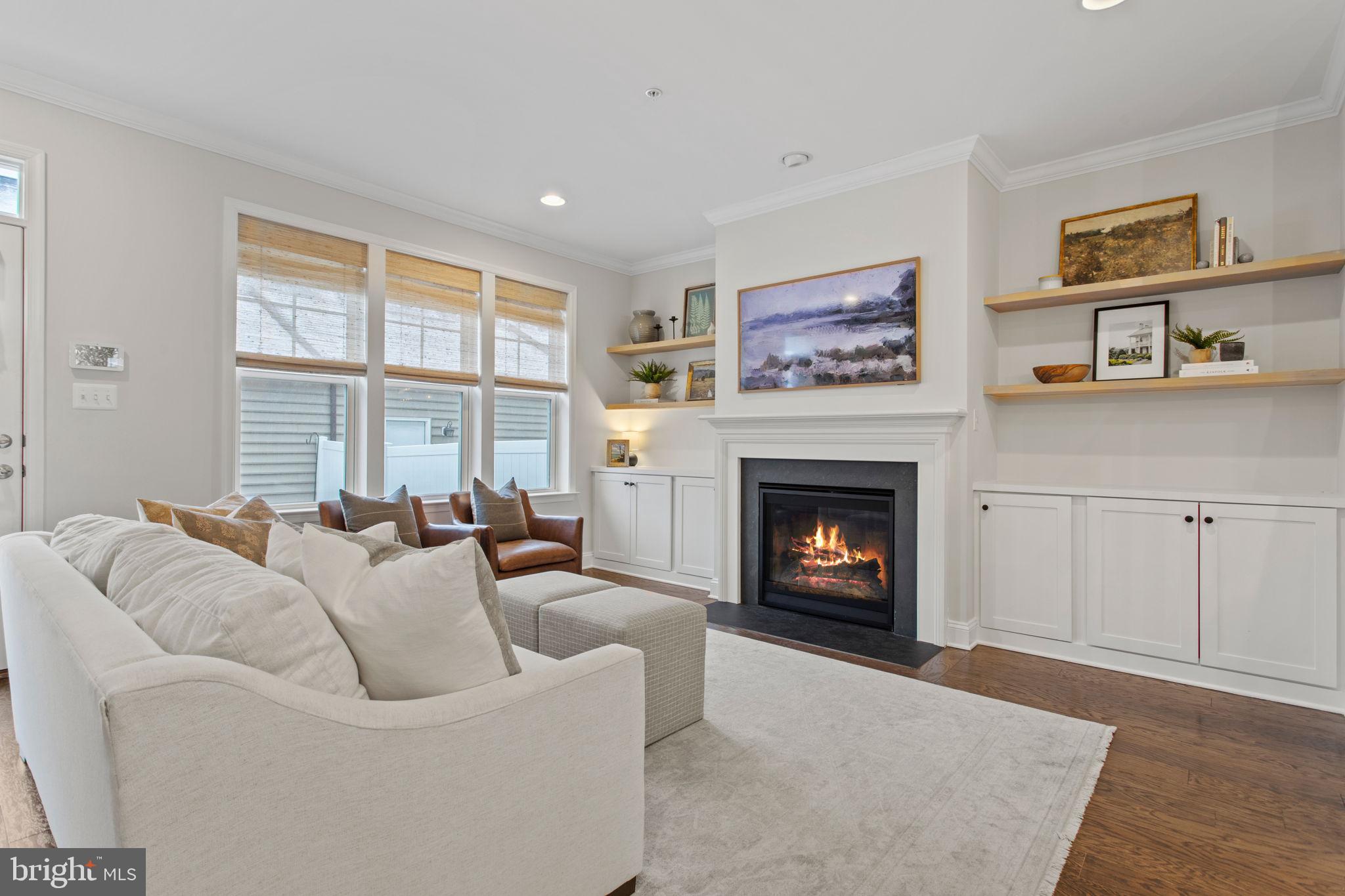 813 Lindley Road Frederick, MD 21701 - Photo 23 of 66 Living Room w/Fireplace