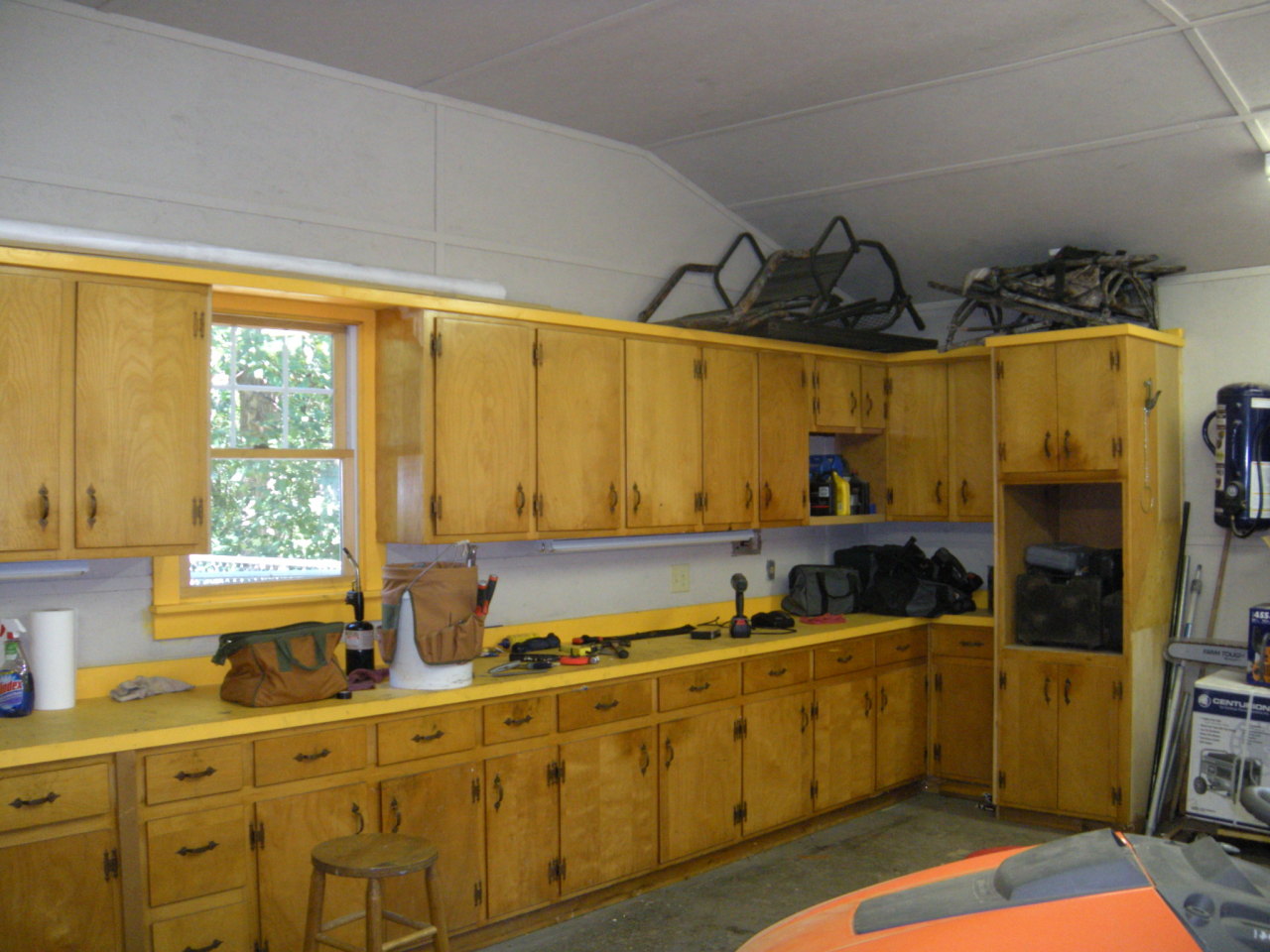 12947 Snow Creek Road Penhook, VA 24137 - Photo 27 of 35 inside of detached garage