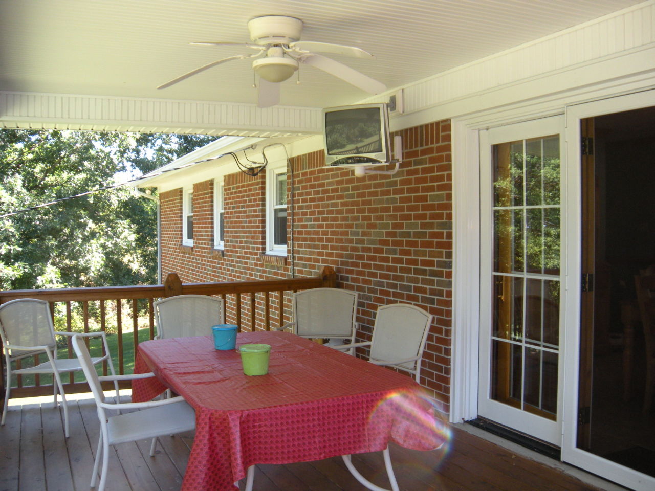 12947 Snow Creek Road Penhook, VA 24137 - Photo 30 of 35 covered deck