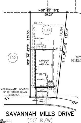$295,920 | 1616 Savannah Mls Drive, Spartanburg, SC 29303