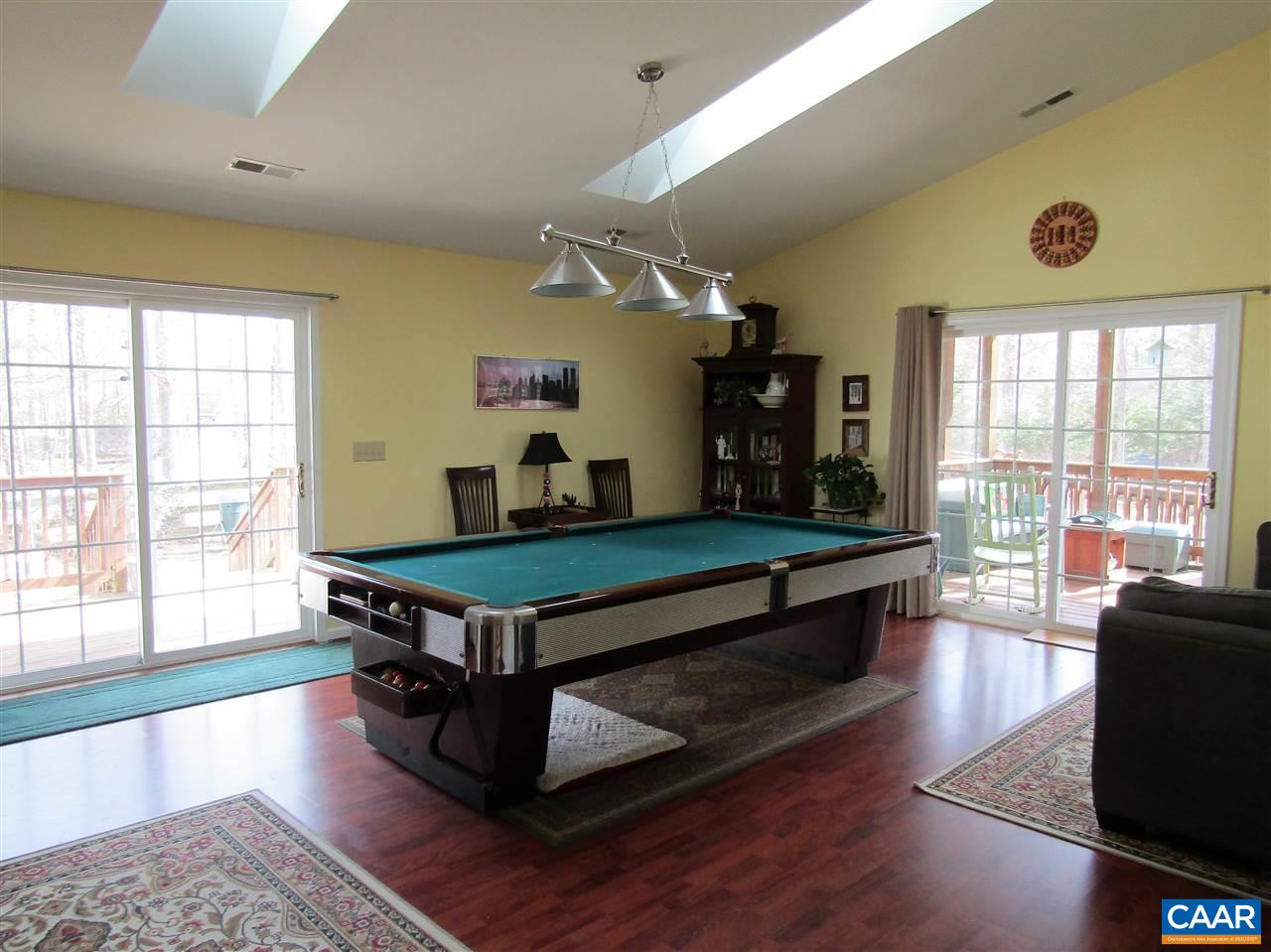 44 Amethyst Road Palmyra, VA 22963 - Photo 9 of 23 a room with pool table and windows