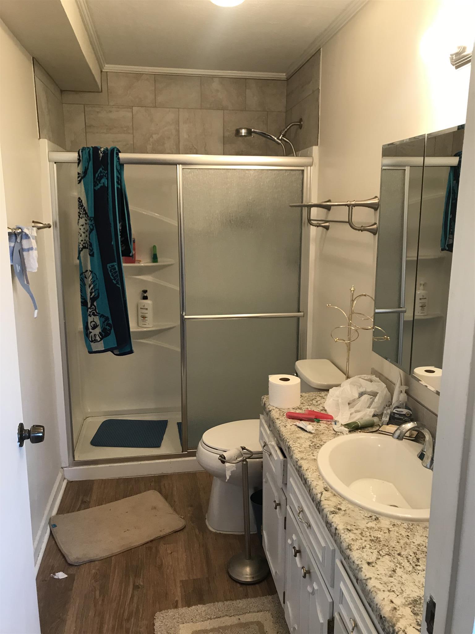 5745 Simmons Bluff Road Lebanon, TN 37090 - Photo 26 of 26 In-law Quarters Full Bath Shower only single vanity.