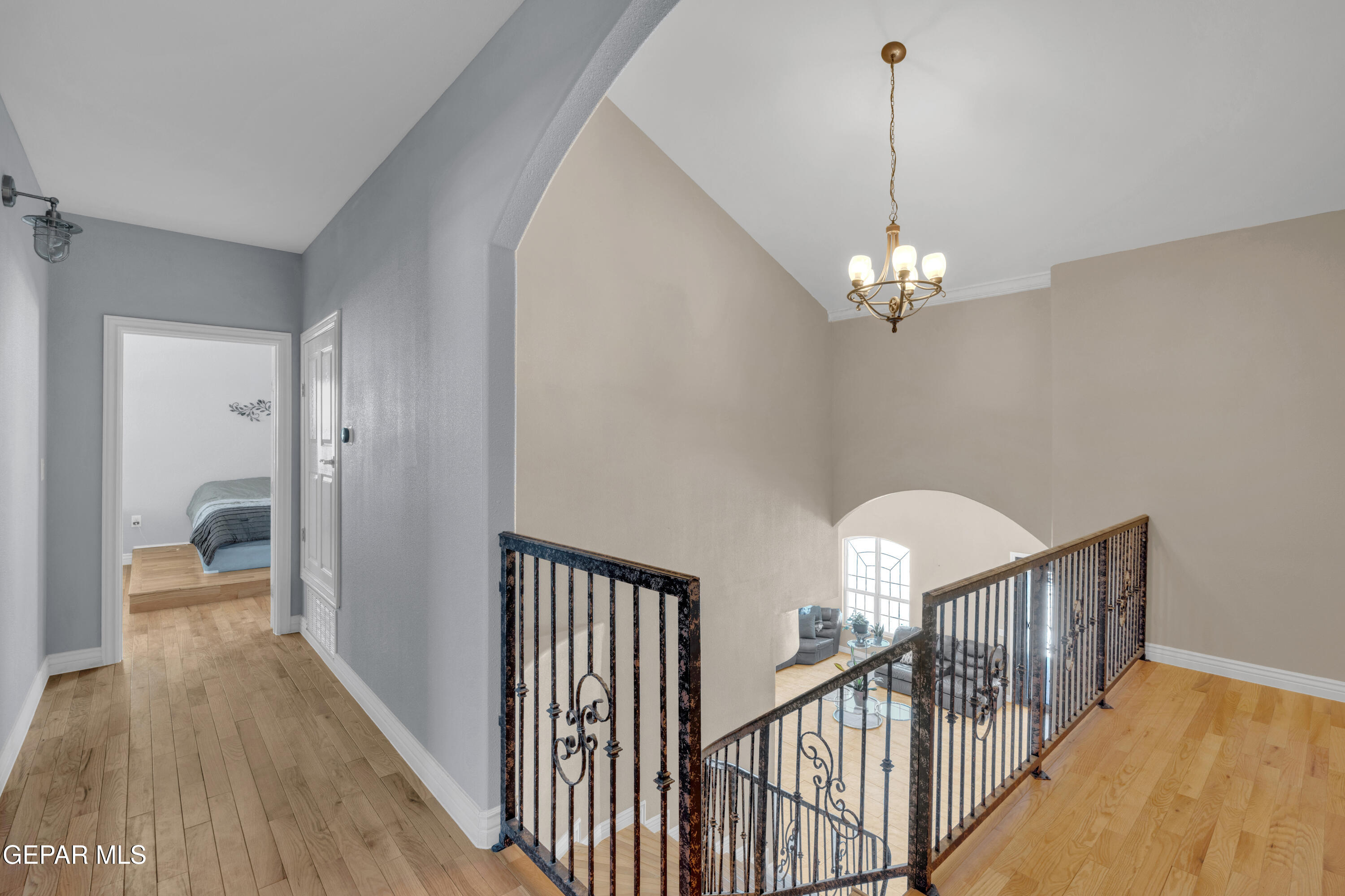 5378 Krag Street El Paso, TX 79938 - Photo 31 of 63 a view of a hallway view with staircase