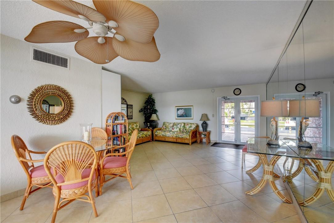 801 North Riverside Drive, Unit 3C Pompano Beach, FL 33062 - Photo 13 of 34 SECURE LOBBY ENTRY TO CLUB ROOM