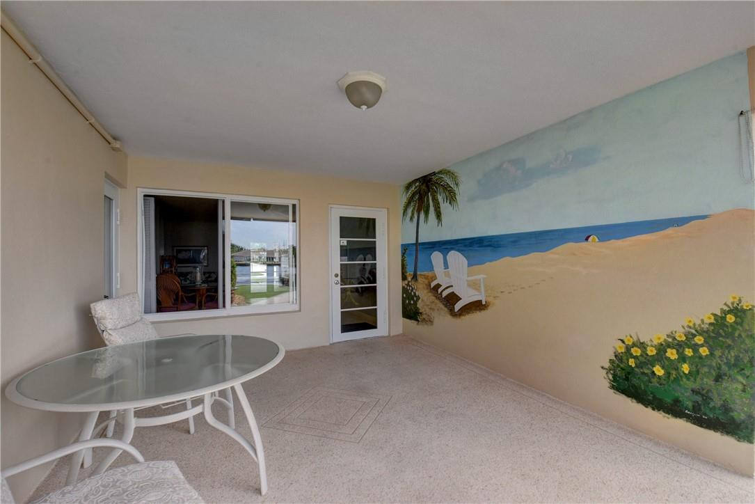 801 North Riverside Drive, Unit 3C Pompano Beach, FL 33062 - Photo 14 of 34 SECURE ENTRY FROM POOL SIDE