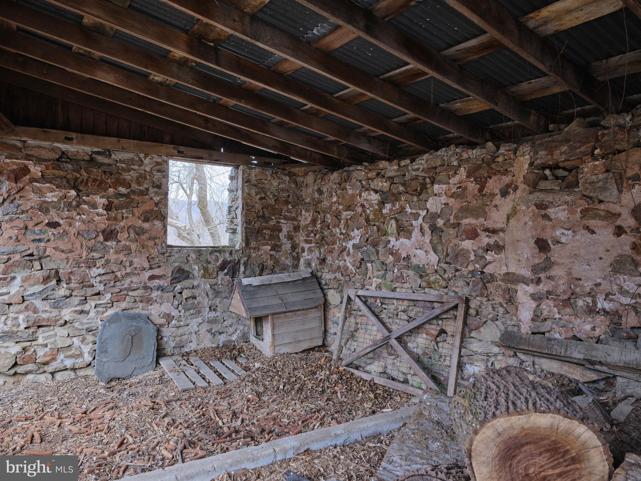 3795 Highway 212 Riegelsville, PA 18077 - Photo 33 of 51 Original Barn Wall/Wood barn