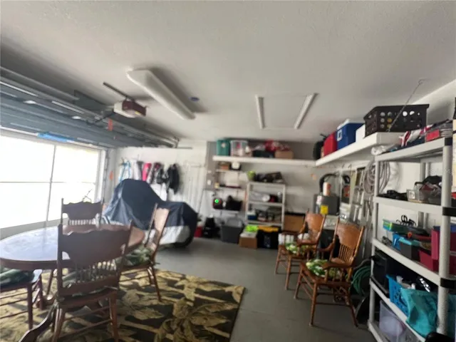 a view of storage and utility room