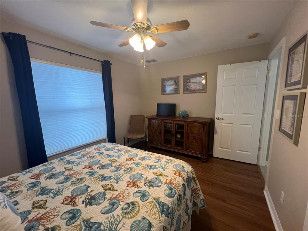 24472 Manchester Trail Punta Gorda, FL 33980 - Photo 8 of 46 a bed room with a bed and a television