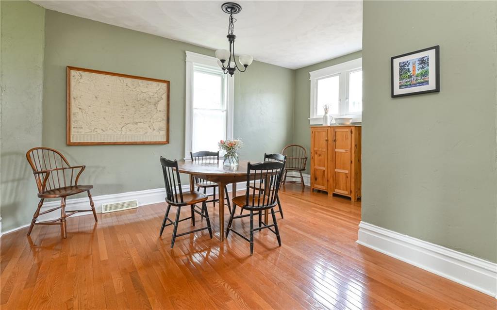 516 Pittsburgh Street Mars, PA 16046 - Photo 9 of 21 a dining room with furniture window wooden floor