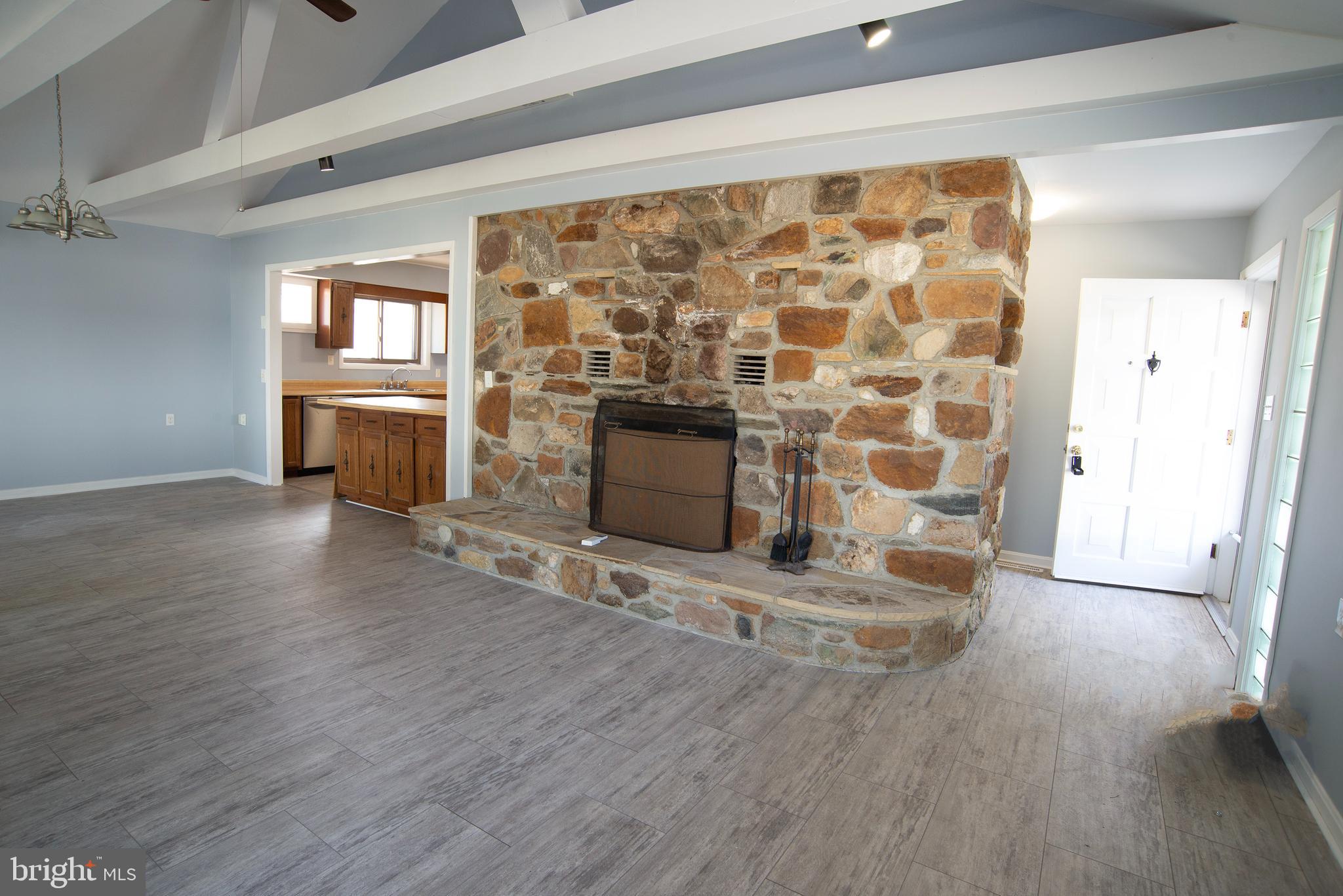 934 Riverview Road Montross, VA 22520 - Photo 8 of 38 Stone Fireplace
