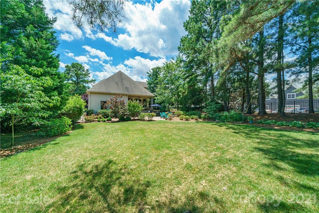 17405 Sail View Drive Cornelius, NC 28031 - Photo 30 of 43 a view of backyard of house with green space