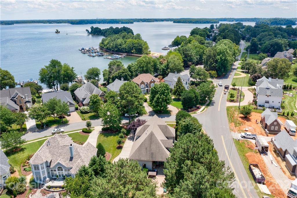 17405 Sail View Drive Cornelius, NC 28031 - Photo 38 of 43 an aerial view of residential house with outdoor space