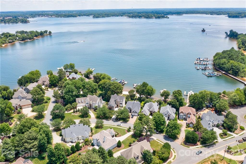 17405 Sail View Drive Cornelius, NC 28031 - Photo 41 of 43 an aerial view of a houses with ocean view