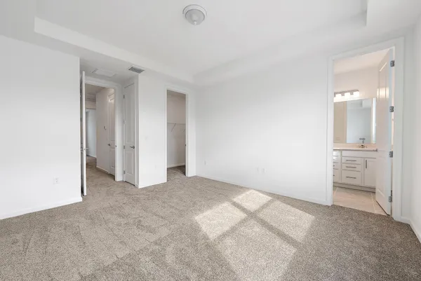 a view of empty room