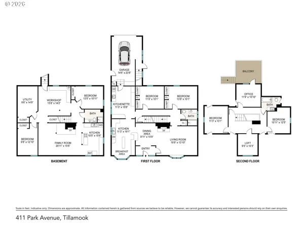 $499,000 | 411 Park Avenue, Tillamook, OR 97141