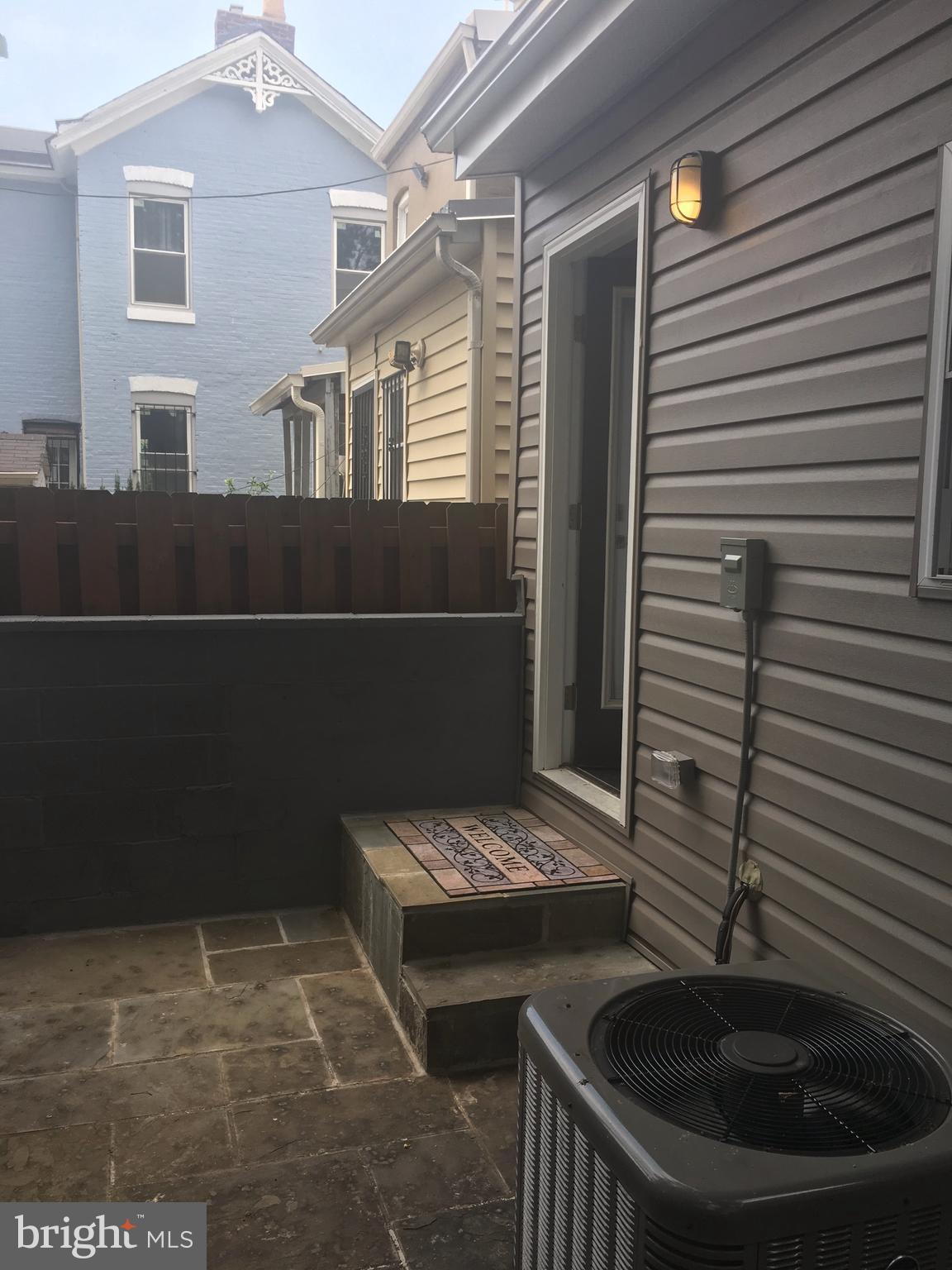 1940 3rd Street Northwest Washington, DC 20001 - Photo 27 of 28 Rear Patio