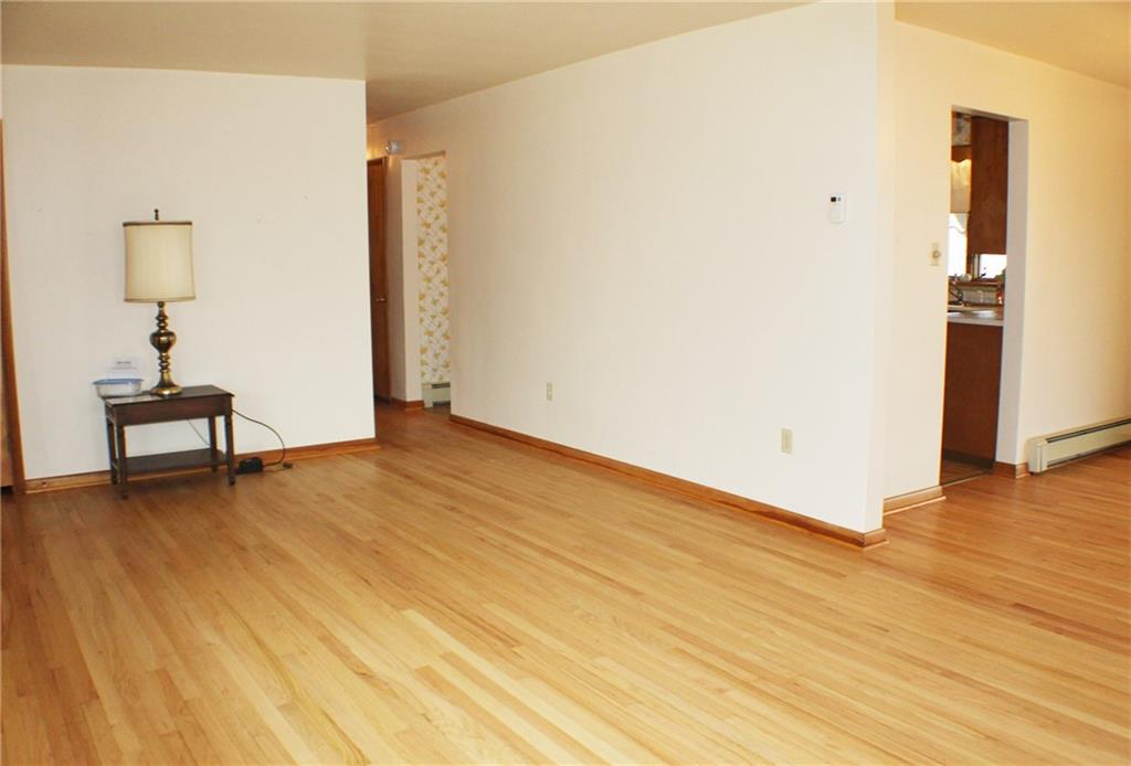 1414 Mercer Grove City Road Mercer, PA 16137 - Photo 6 of 18 Living Room with beautifully refinished hardwood floors