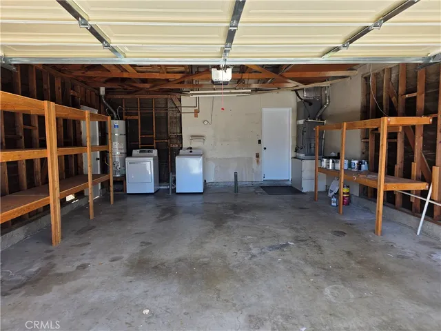 a view of storage and utility room