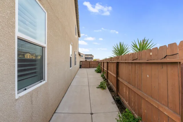 a path view from balcony