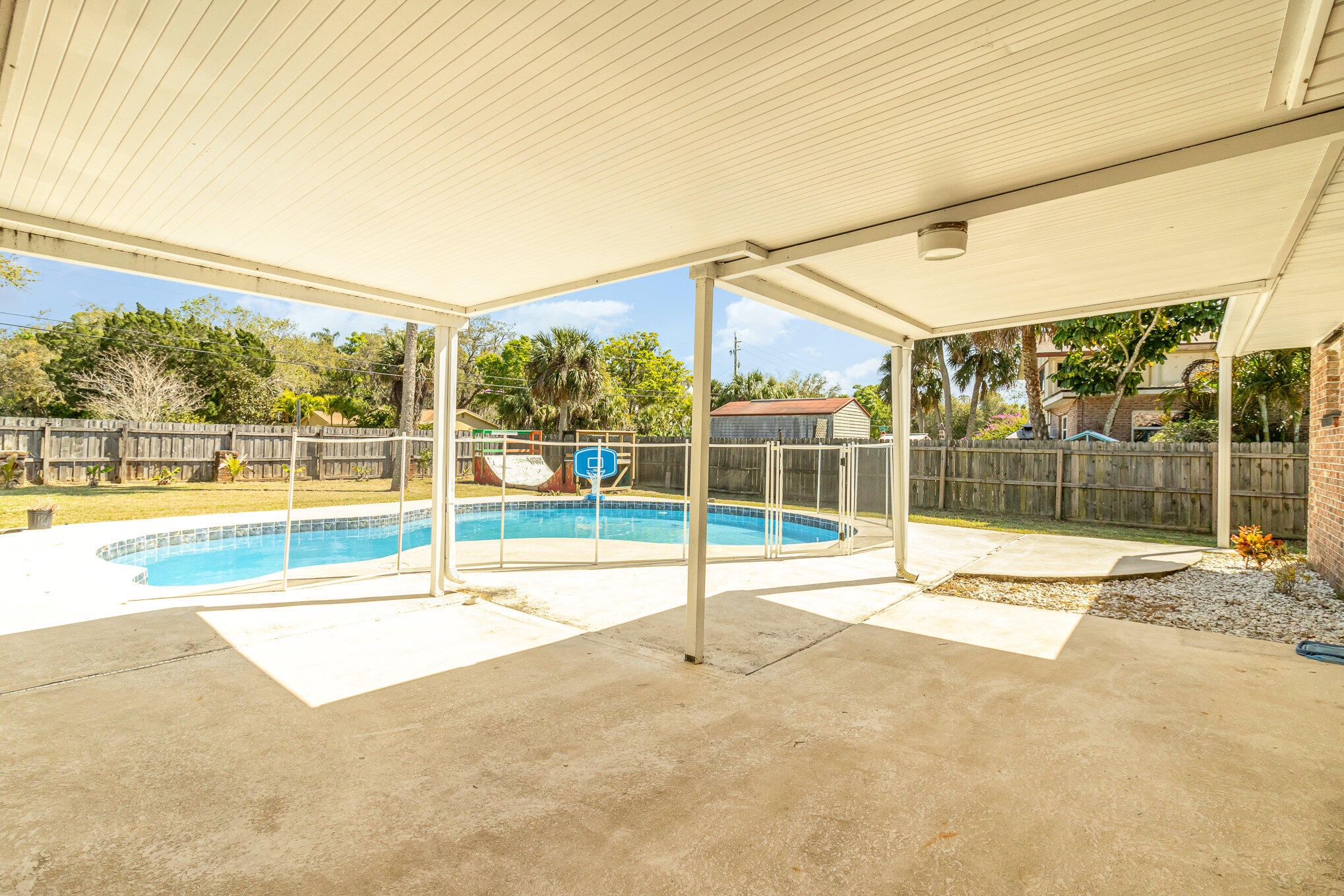 1294 Cimarron Circle Northeast Palm Bay, FL 32905 - Photo 41 of 45 a view of a terrace