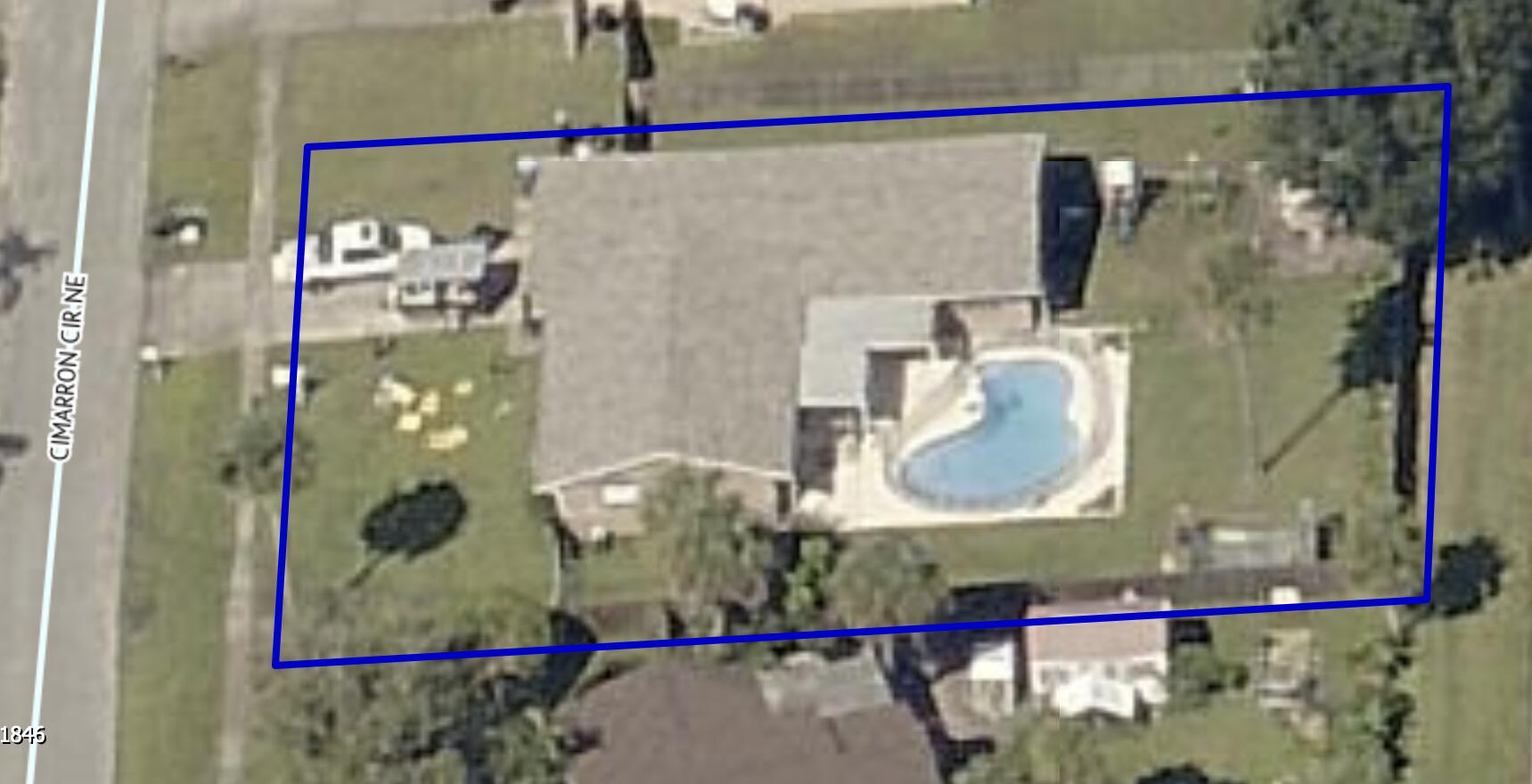 1294 Cimarron Circle Northeast Palm Bay, FL 32905 - Photo 45 of 45 a bathroom with a shower