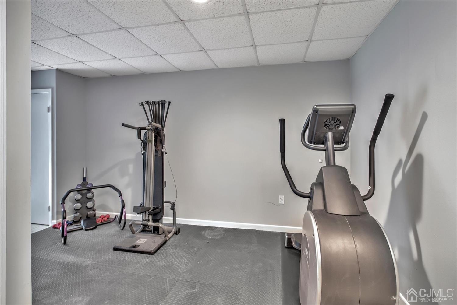 32 Spruce Meadows Drive Monroe Township, NJ 08831 - Photo 38 of 46 a view of a room with gym equipment