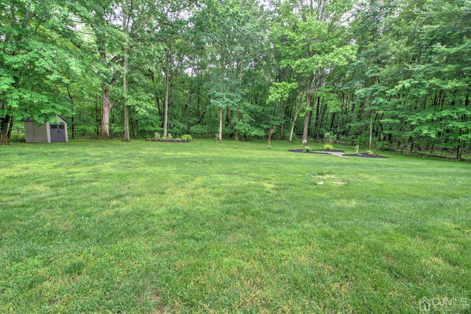 32 Spruce Meadows Drive Monroe Township, NJ 08831 - Photo 45 of 46 a view of a grassy field with trees in the background